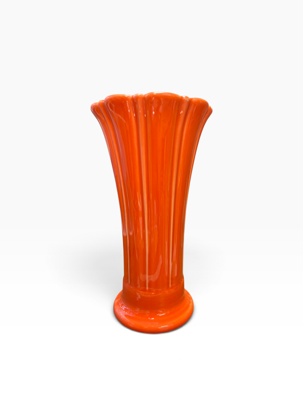 Fiesta Poppy Medium 9 5/8" Vase Medium Flared Vase