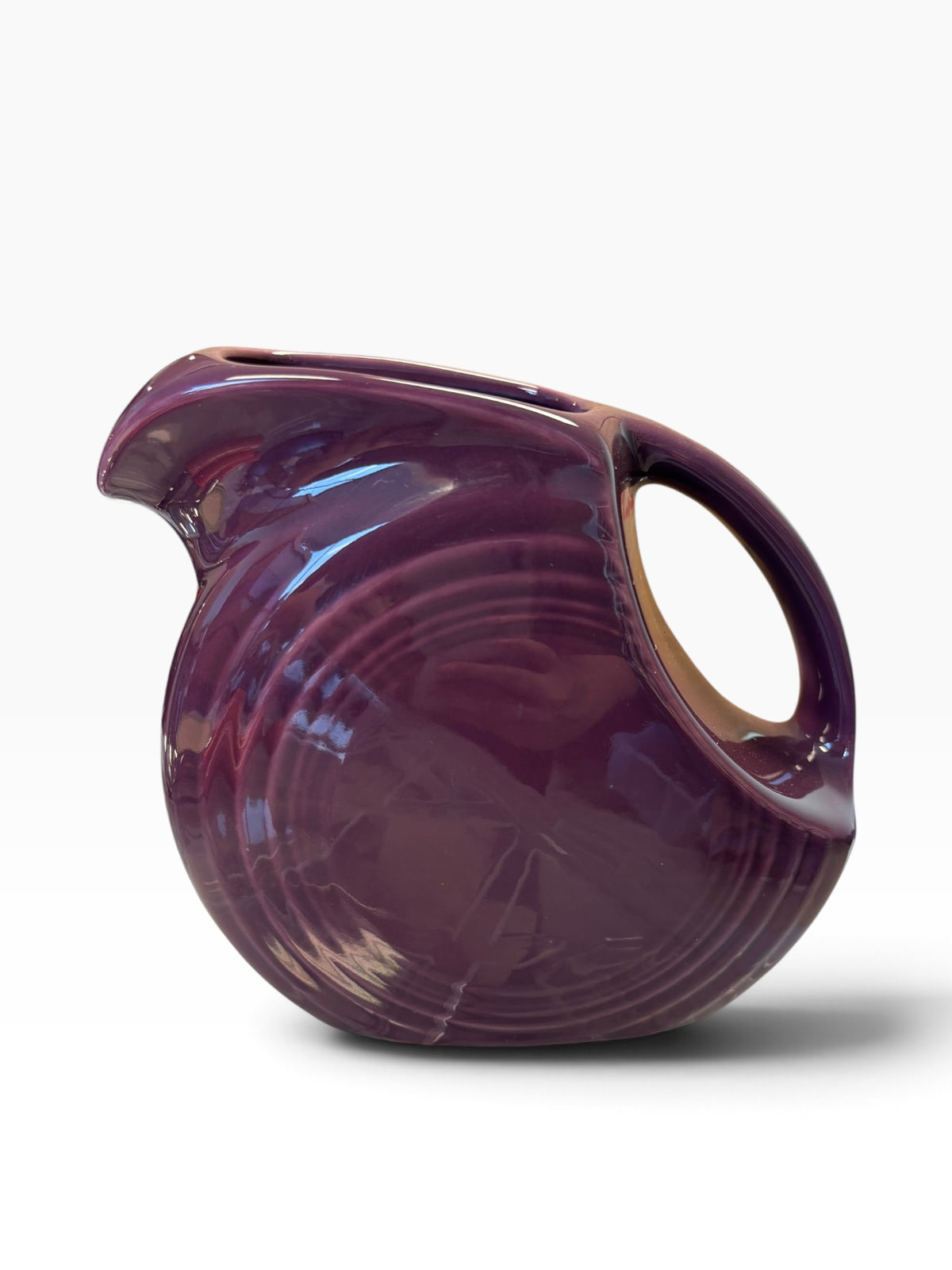 Fiesta Heather Small Juice Disc Pitcher 28 oz HTF