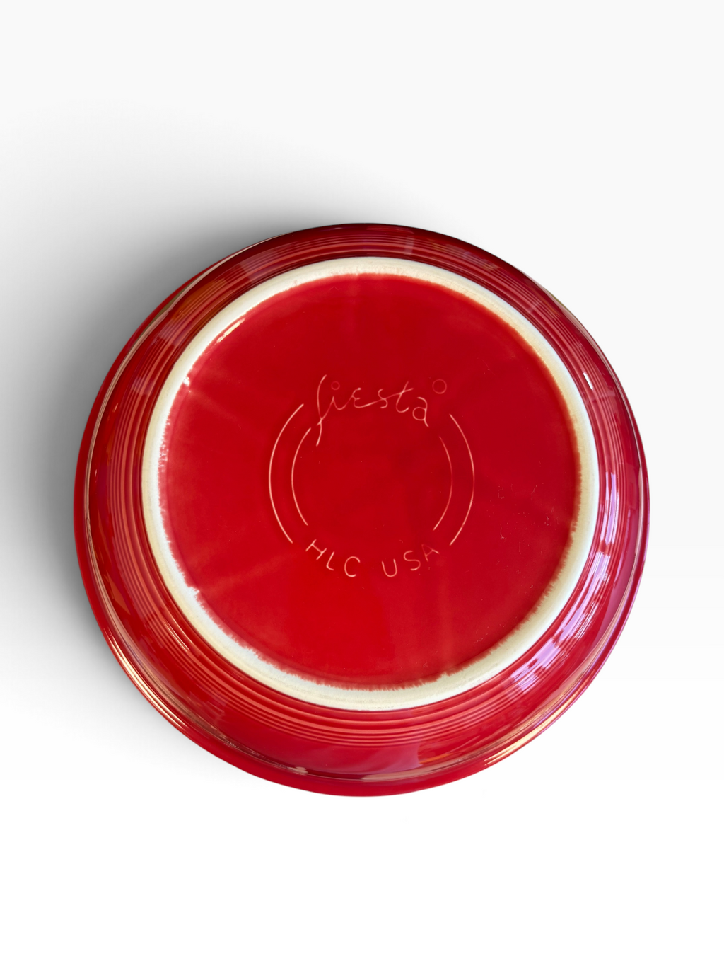 Fiesta Scarlet Pasta Bowl and Cheese Shaker Set NIB
