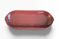 Fiesta Claret Relish Utility Tray Corn on the Cob Corn Relish Tray
