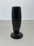 This is a Fiesta Fiestaware Bud vase in Black. lead-free, Post 1986, vase Retired Color
