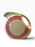 Fiesta Red Stripe Small Juice Disc Pitcher 28 oz HLCCA 2013 HTF