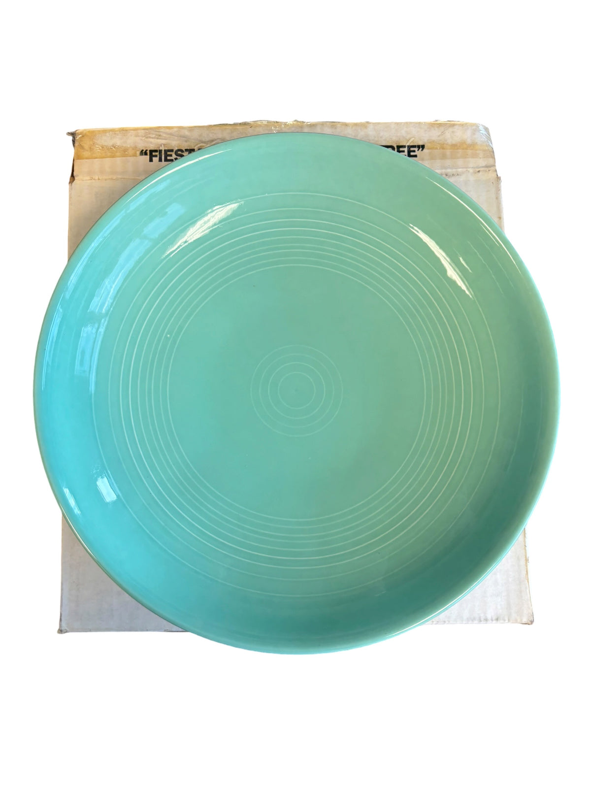 Fiesta Sea Mist Presentation Bowl NIB 11.5"
