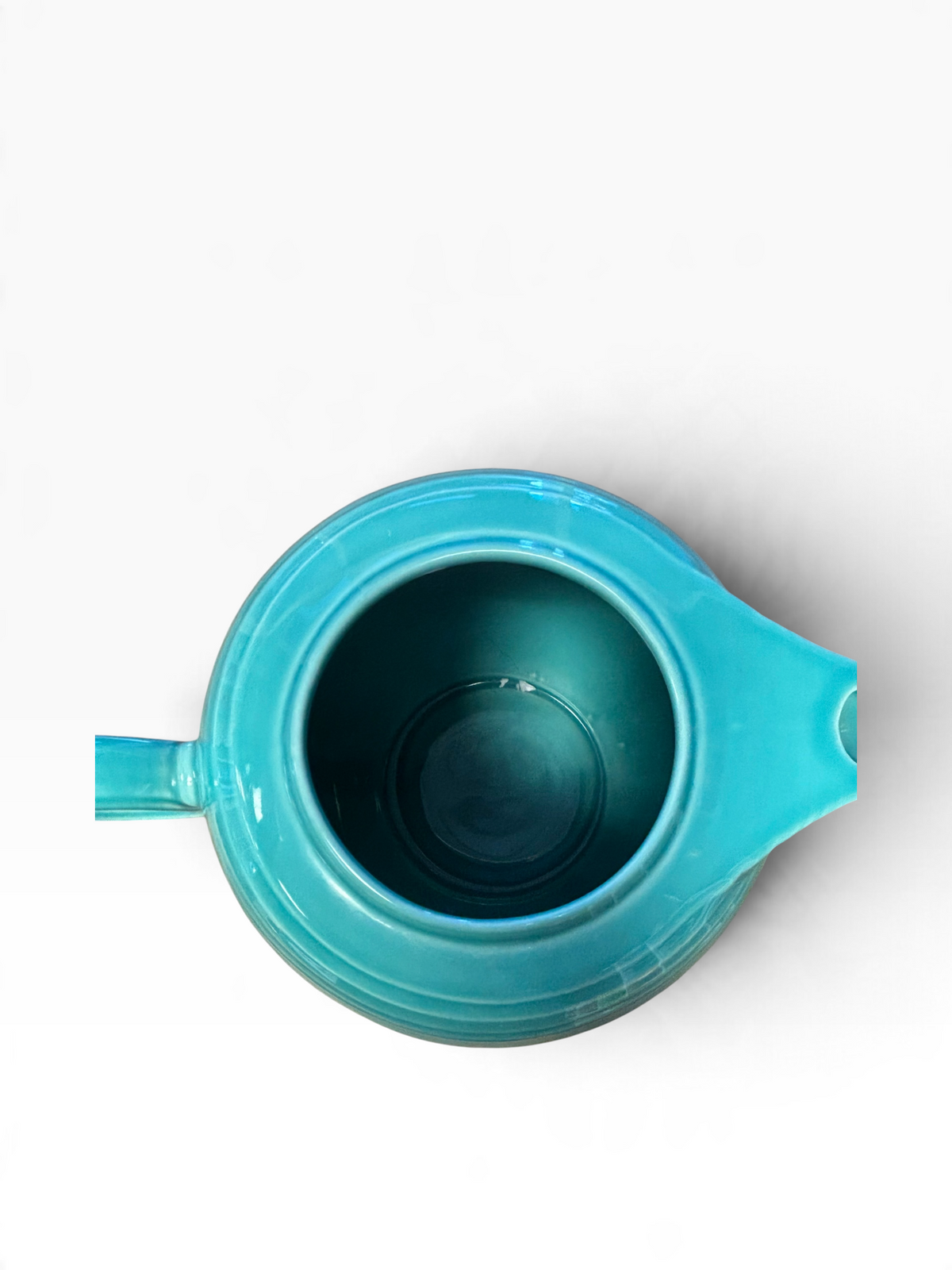 Fiesta Turquoise 5 Cup Covered Teapot - Ring Handle
