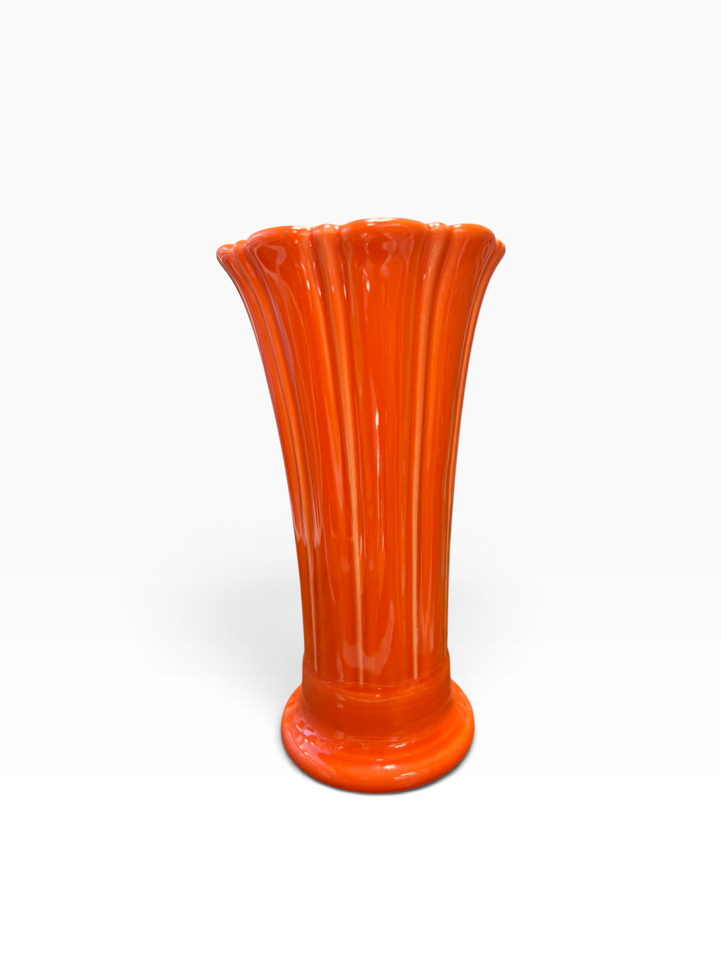Fiesta Poppy Medium 9 5/8" Vase Medium Flared Vase