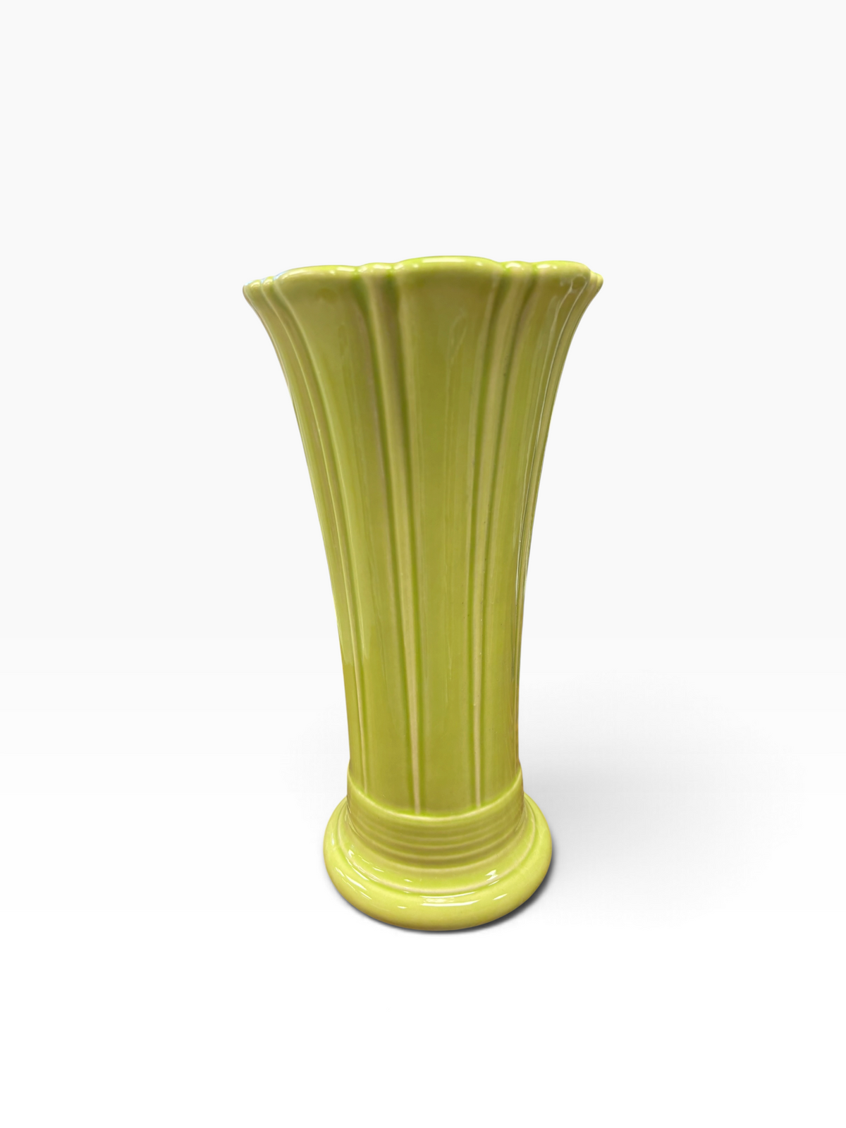 Fiesta Lemongrass Medium 9 5/8" Vase Medium Flared Vase