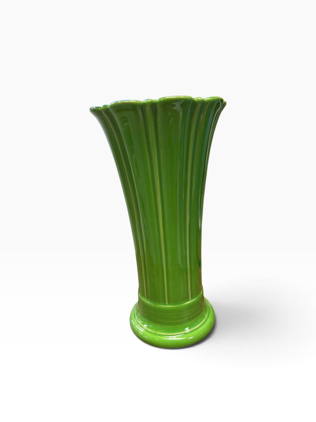 Fiesta Shamrock Medium 9 5/8" Vase Medium Flared Vase