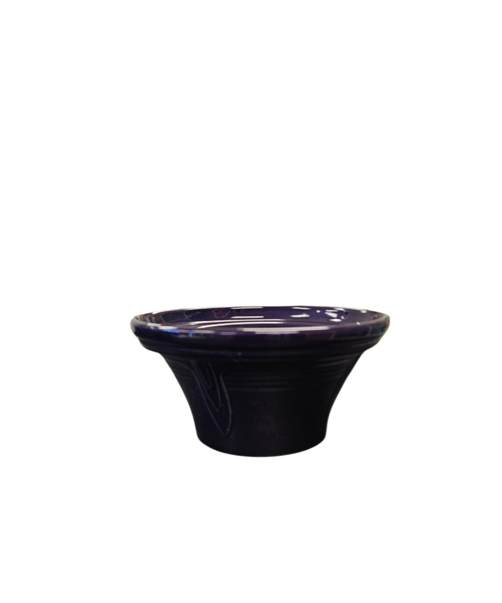 This is a Fiesta Fiestaware Hostess Bowl in plum. Post 1986 Retired Color Retired Shape Lead Free
