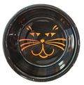 This is Fiesta fiestware Classic Extra Large Two 2 Quart Serving Bowl featuring the Betty Crocker Black Cat decal on black. Lead free, post 1986, retired color, retired decal, Hard to Find, Halloween
