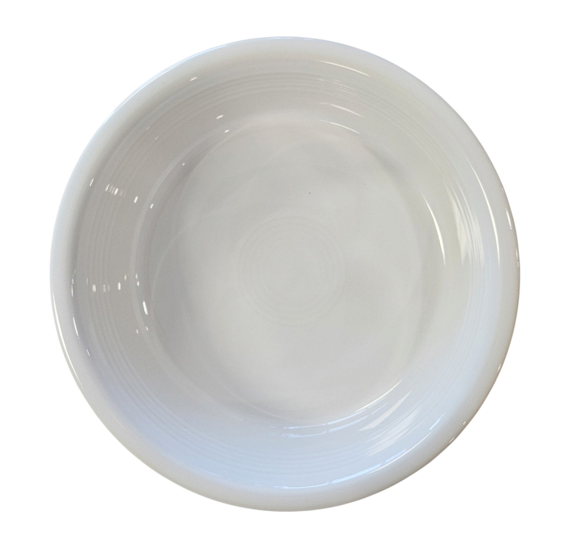 This is Fiesta fiestware Classic Extra Large Two 2 Quart Serving Bowl featuring the Betty Crocker Halloween Nights decal on white. Lead free, post 1986, retired decal, Hard to Find, Halloween

