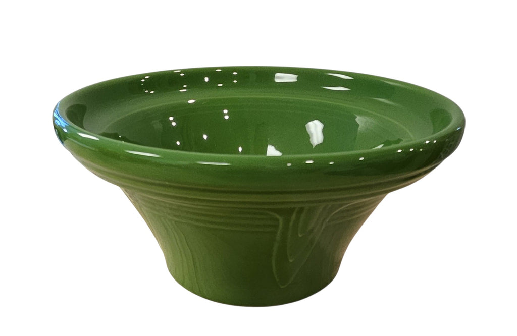 This is a Fiesta Fiestaware Hostess Bowl in shamrock. Post 1986 Retired Color Retired Shape Lead Free
