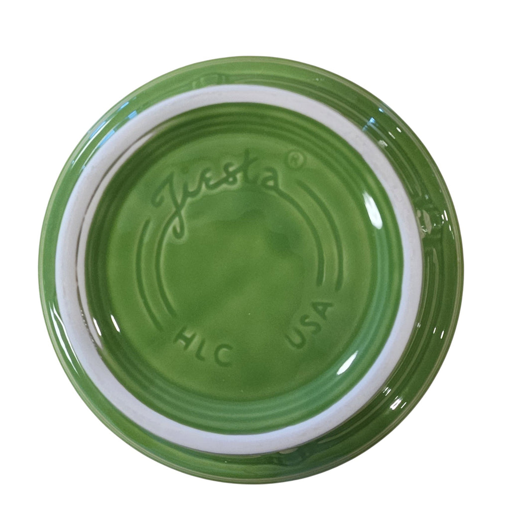 This is a Fiesta Fiestaware Hostess Bowl in shamrock. Post 1986 Retired Color Retired Shape Lead Free
