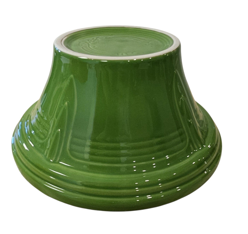 This is a Fiesta Fiestaware Hostess Bowl in shamrock. Post 1986 Retired Color Retired Shape Lead Free
