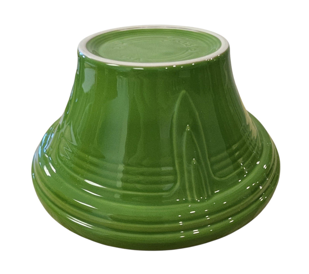 This is a Fiesta Fiestaware Hostess Bowl in shamrock. Post 1986 Retired Color Retired Shape Lead Free

