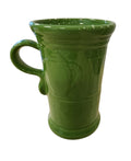 This is a Fiesta Fiestaware Cappuccino Mug in Shamrock. The mug features iconic embossed Fiesta shapes. Post 1986 Lead-free Retired Color Retired Shape
