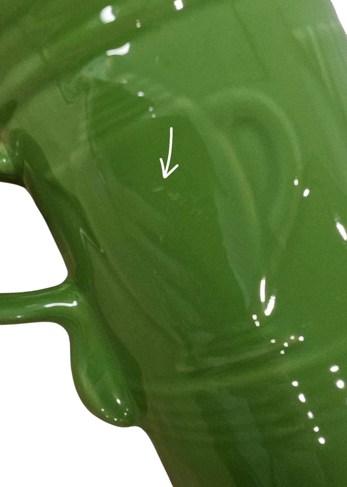 This is a Fiesta Fiestaware Cappuccino Mug in Shamrock. The mug features iconic embossed Fiesta shapes. Post 1986 Lead-free Retired Color Retired Shape
