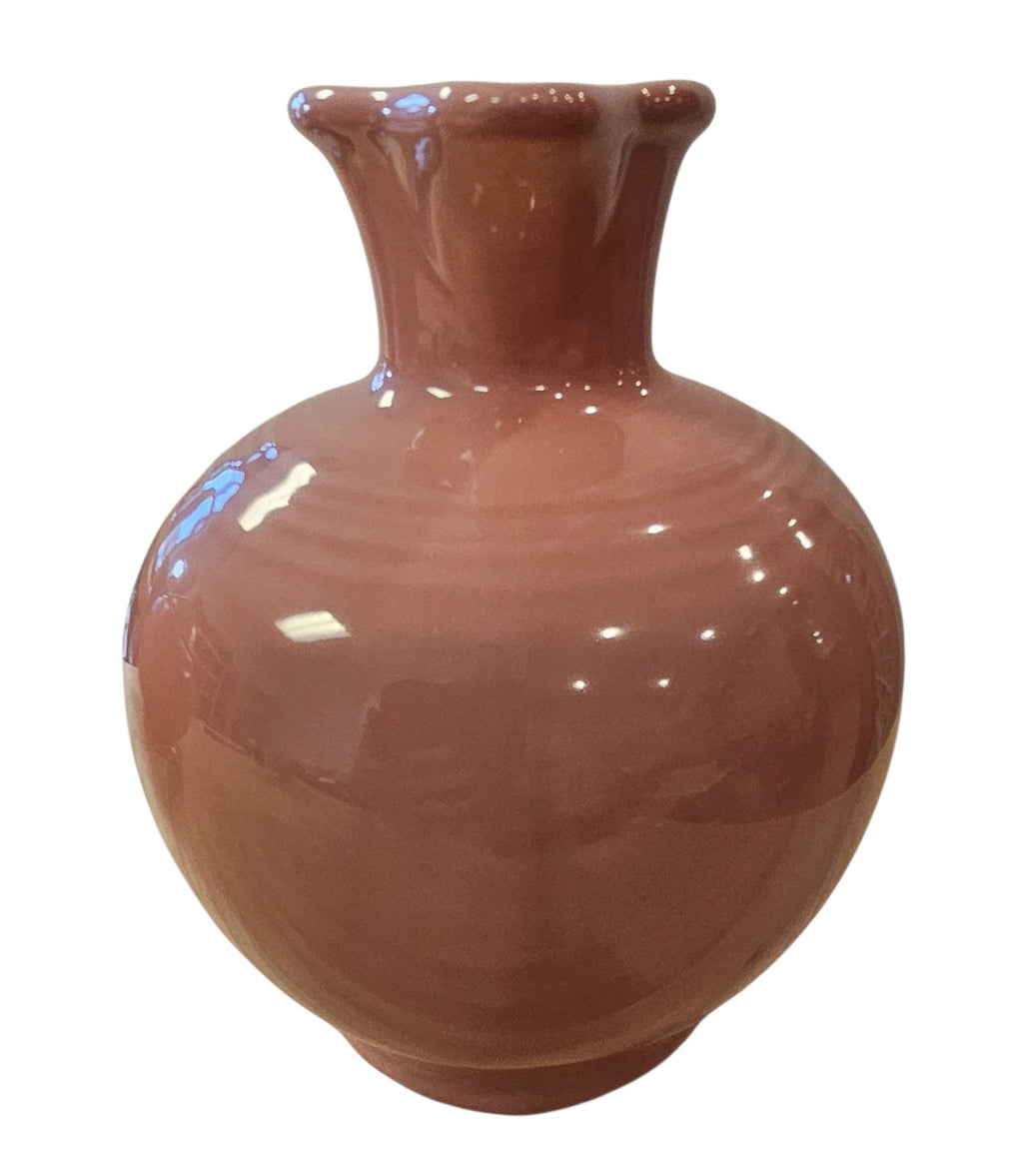 This is a Fiesta Fiestware 60 Ounce Carafe in Rose. Lead-free Post 1986 Retired color retired shape

