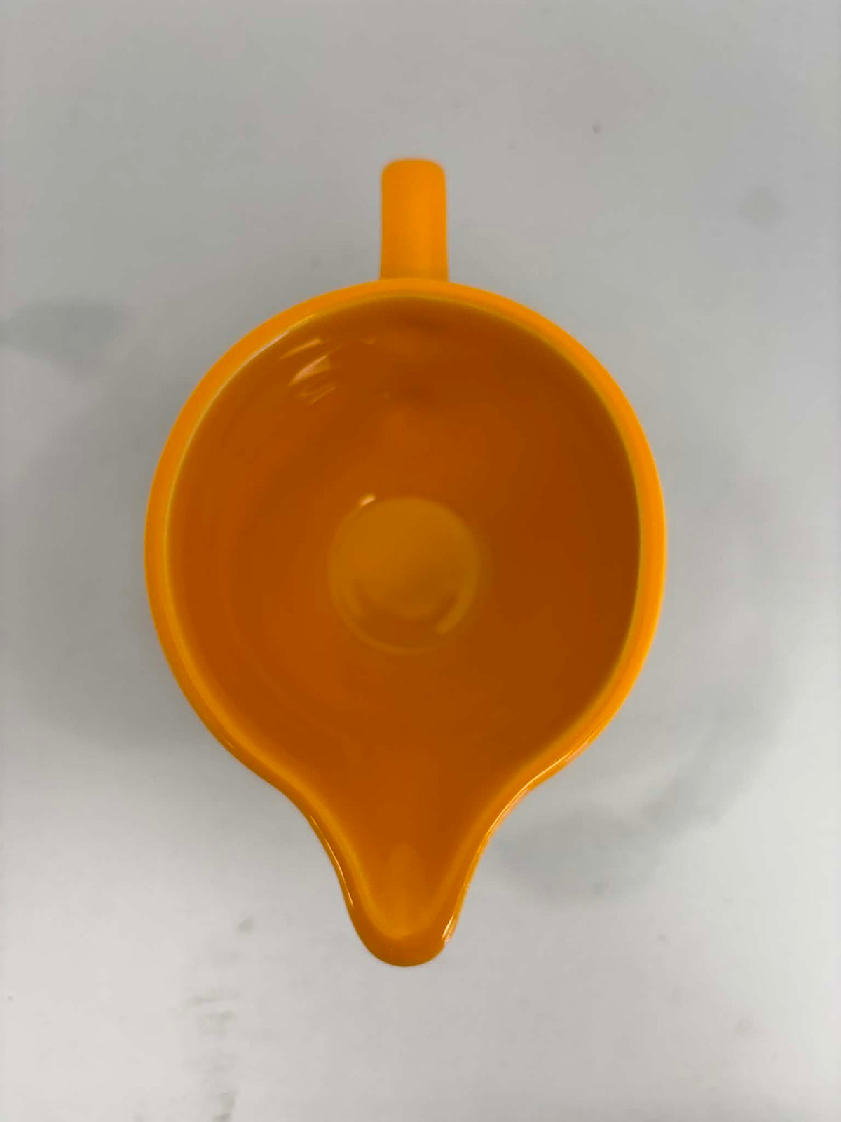 This is a Fiesta Fiestaware individual cream pitcher creamer in Butterscotch. lead-free, Post 1986, Retired Color Retired Shape New With Tags

