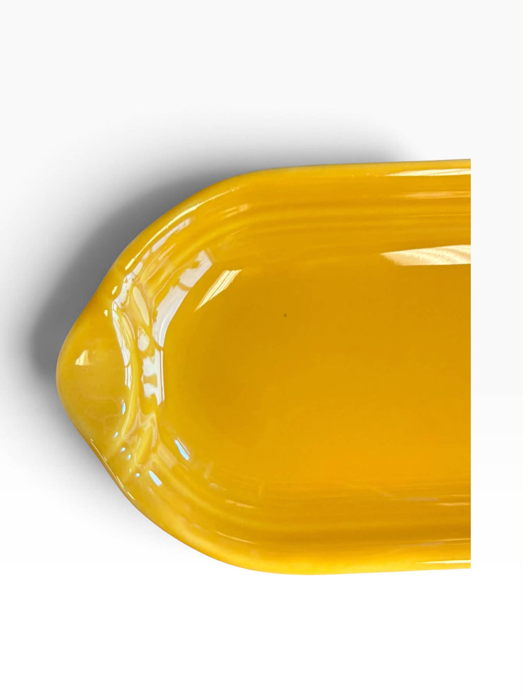 Fiesta Marigold Relish Utility Tray Corn on the Cob Corn Relish Tray