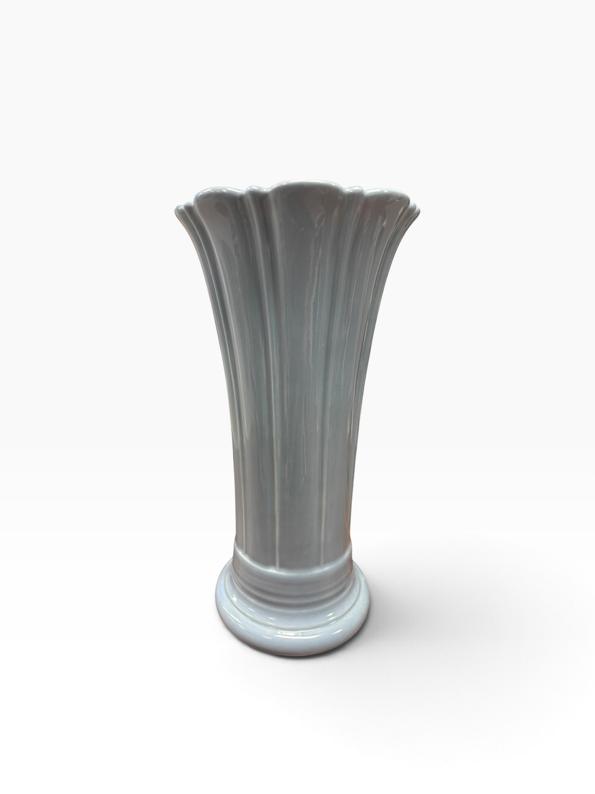 Fiesta Periwinkle Medium 9 5/8" Vase Medium Flared Vase