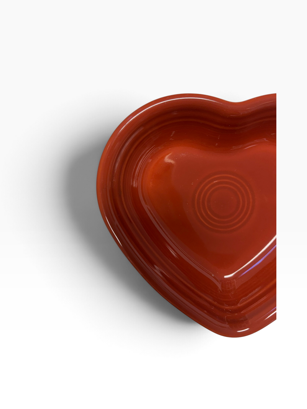 Fiesta Paprika Small Heart Bowl 6" 9 oz.