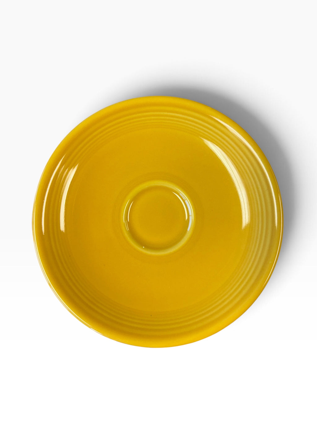Fiesta Marigold Round Handle AD Demitasse Cup and Saucer