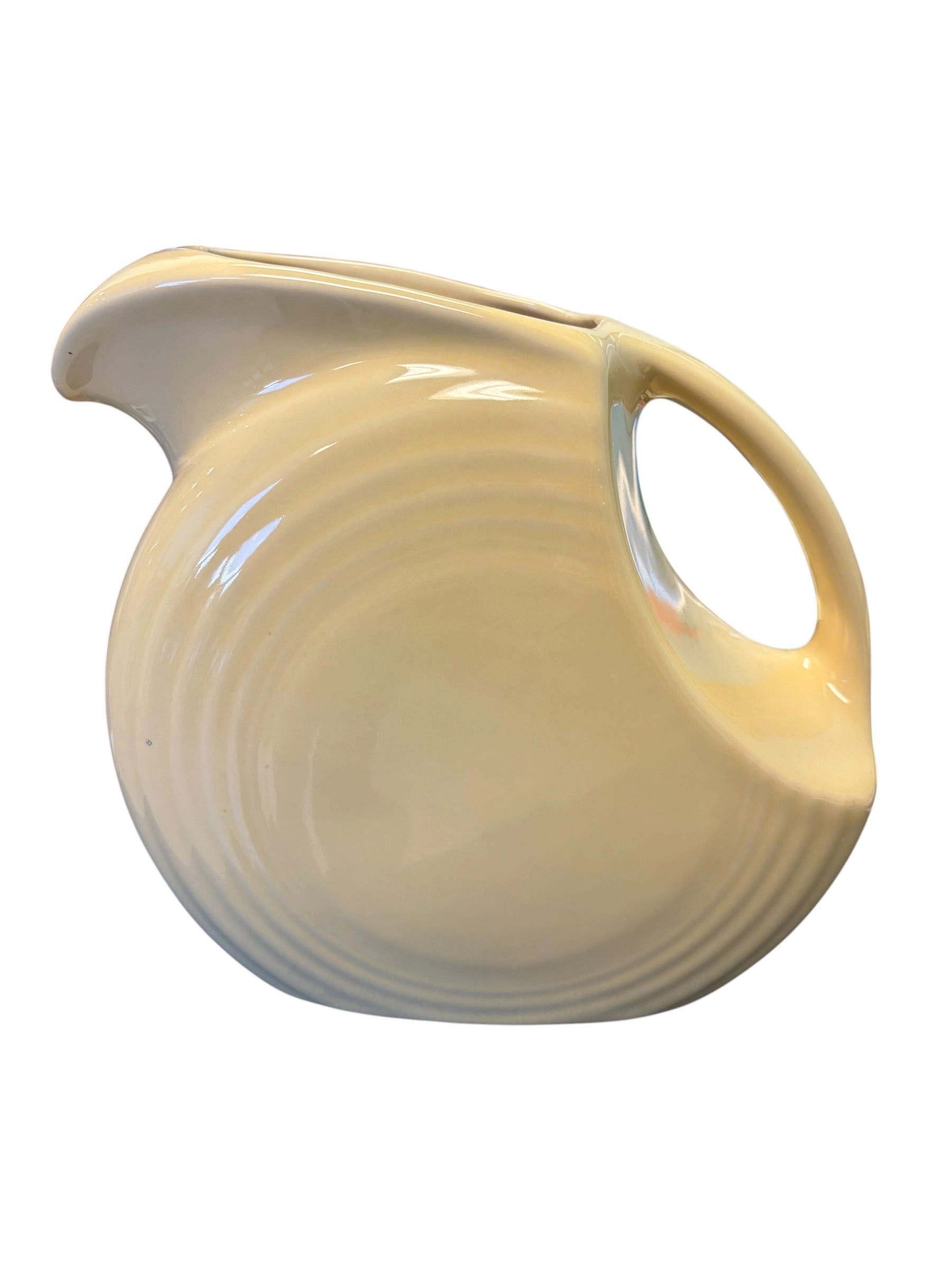 Fiesta Ivory Large Disc Water Pitcher