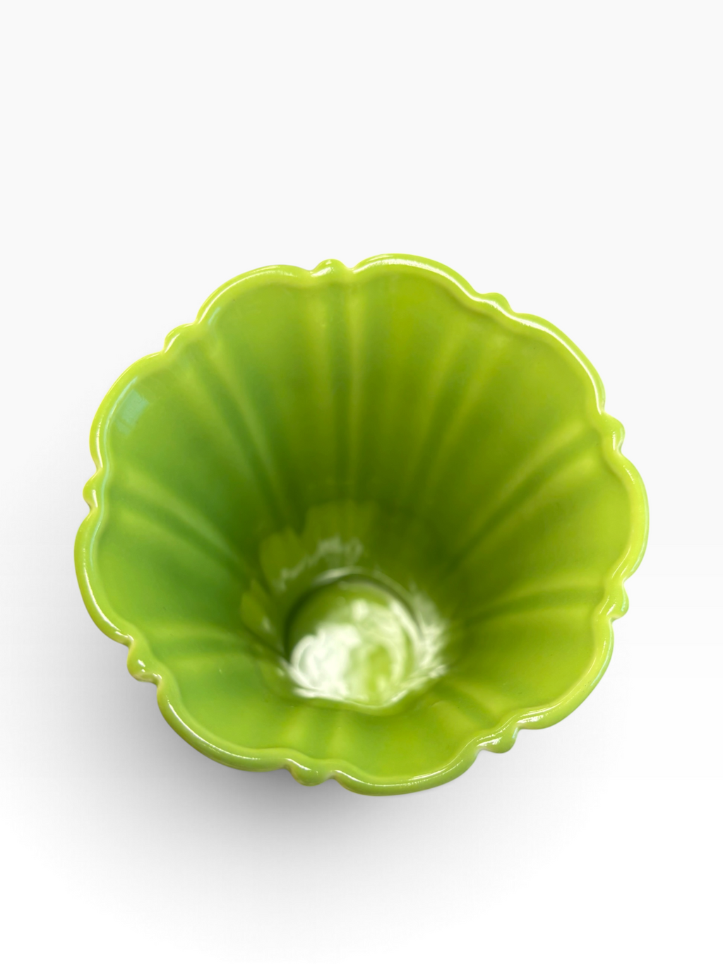 Fiesta Chartreuse Medium 9 5/8" Vase Medium Flared Vase