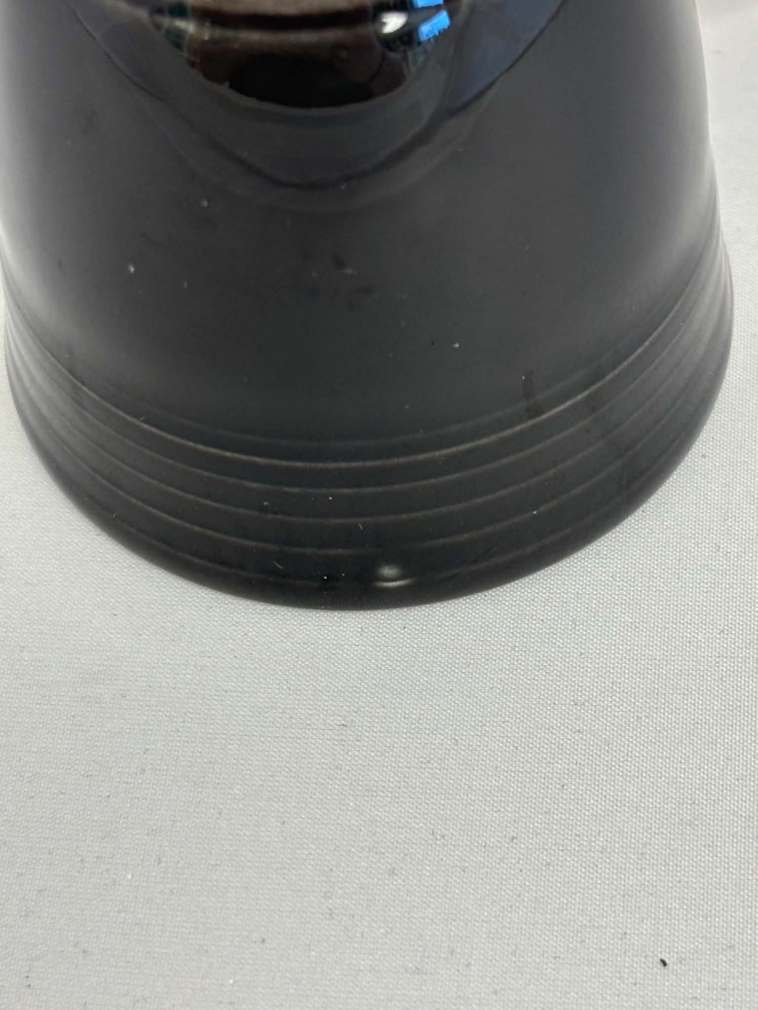 Fiesta Black Stick Handle Demitasse AD Cup & Saucer