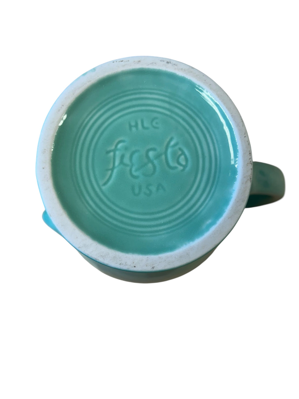 Fiesta Sea Mist Coffee Pot Server
