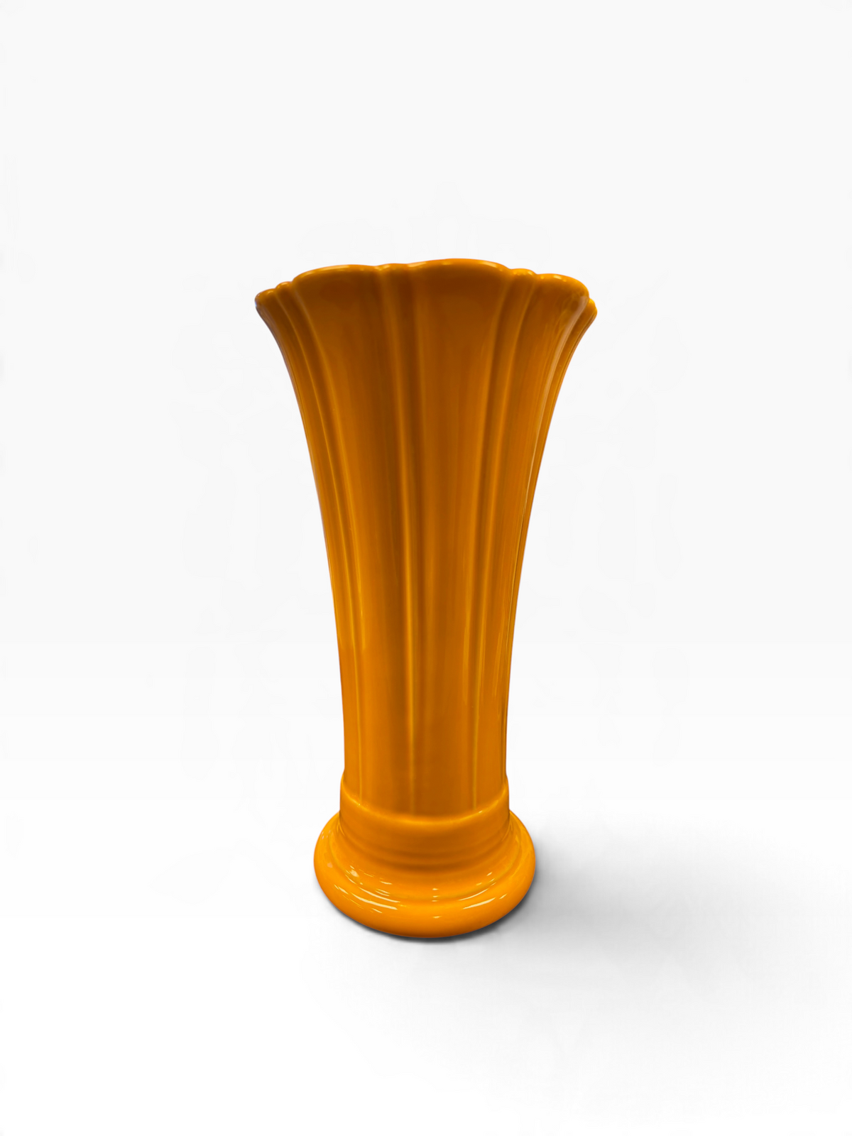 Fiesta Butterscotch Medium 9 5/8" Vase Medium Flared Vase
