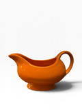 Fiesta Tangerine Gravy Sauceboat Sauce Boat 18.5 oz