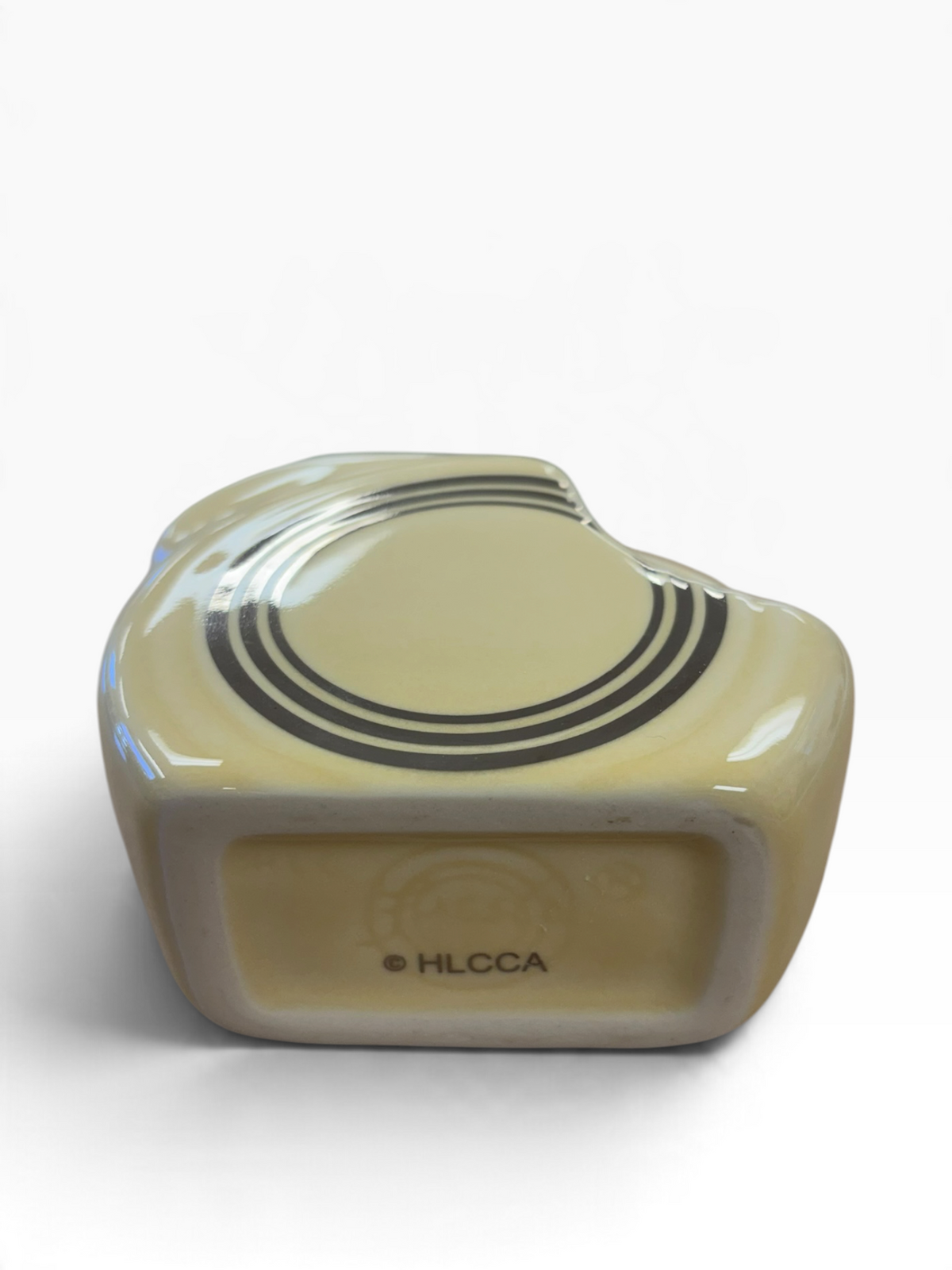 Fiesta HLCCA Platinum Stripe on Ivory Mini Disc HLCCA