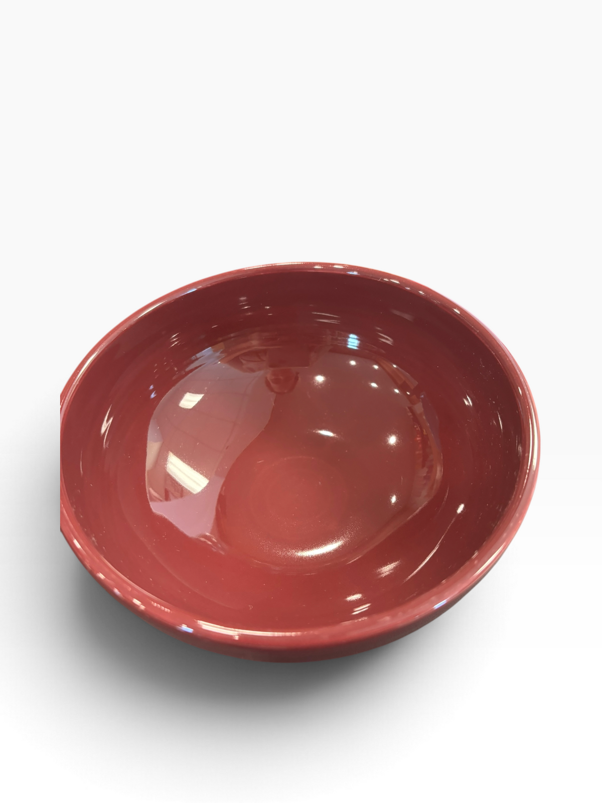 Fiesta Claret Medium Footed Bowl 6" Rice Bowl