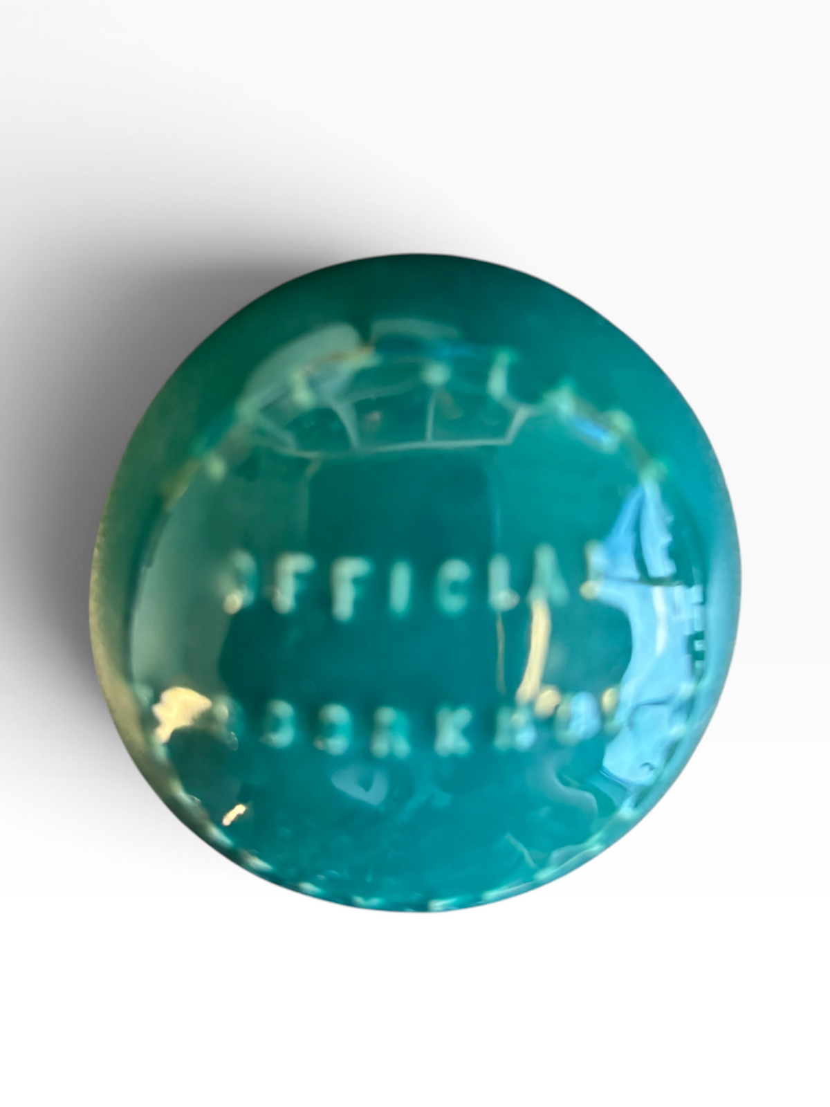 Tri-State Pottery Festival Official Doorknob in Fiesta Evergreen | HLC Toss Game