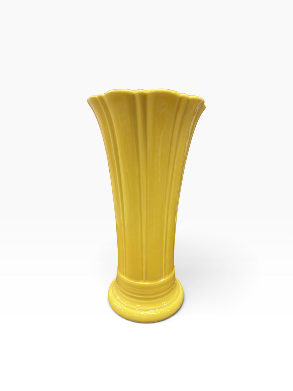 Fiesta Sunflower Medium 9 5/8" Vase Medium Flared Vase