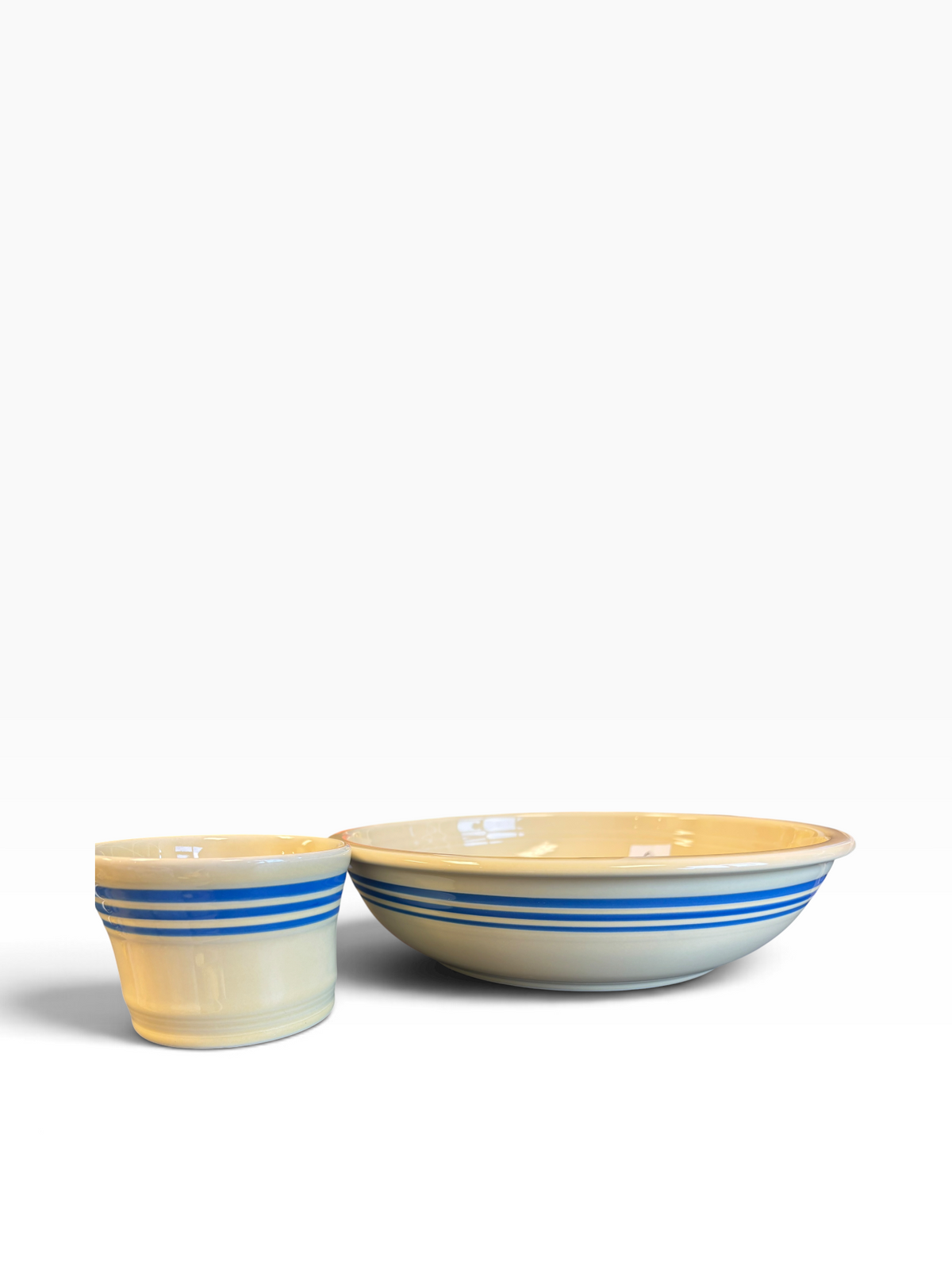 Fiesta HLCCA Blue Stripe on Ivory Chip and Dip Set HLCCA 2016 PIttsburgh HTF NIB