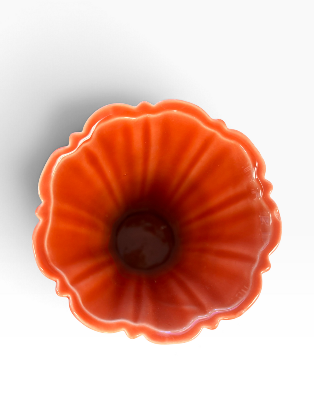 Fiesta Persimmon Medium 9 5/8" Vase Medium Flared Vase
