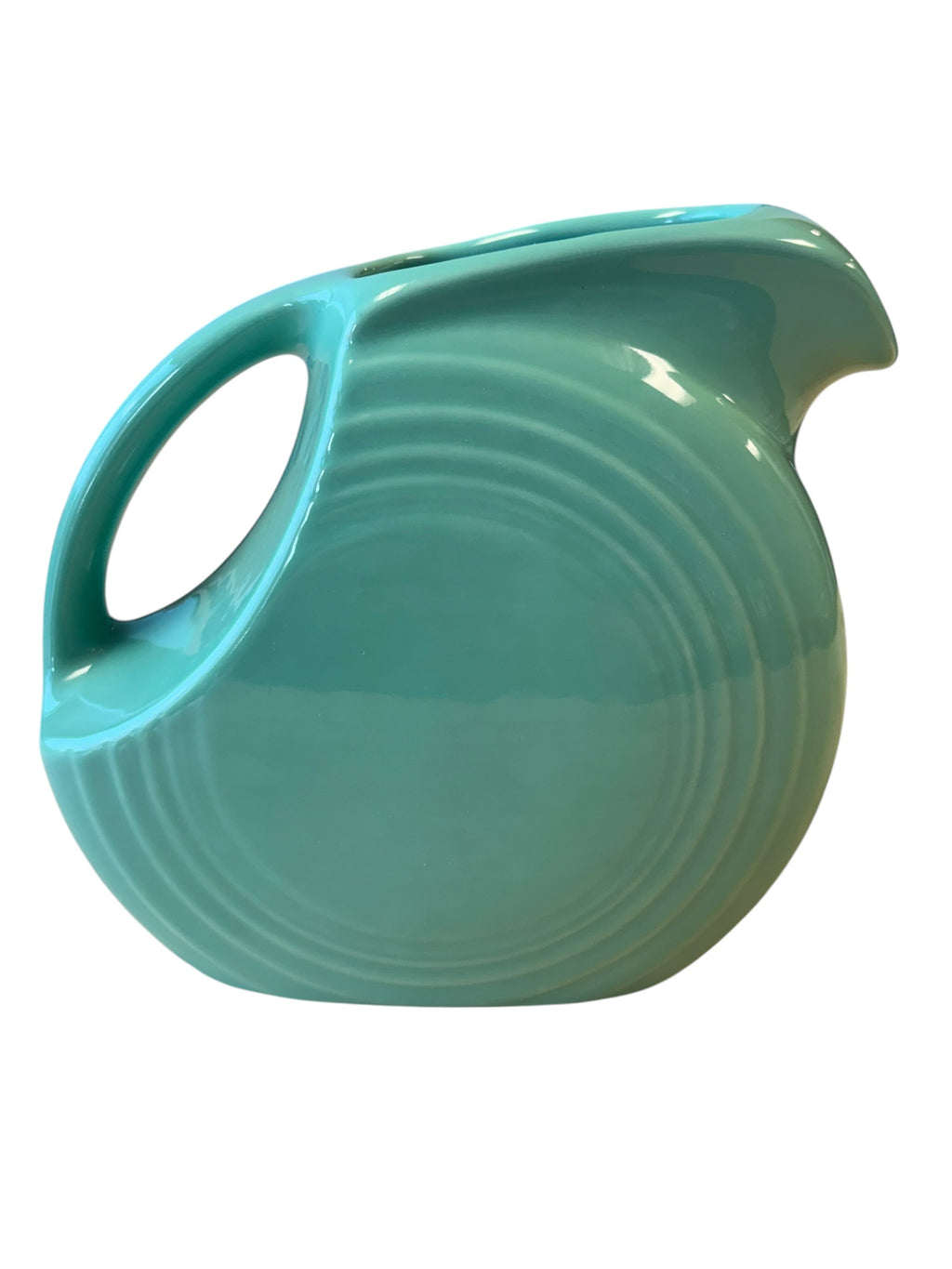 Fiesta Sea Mist Small Disc Juice Pitcher