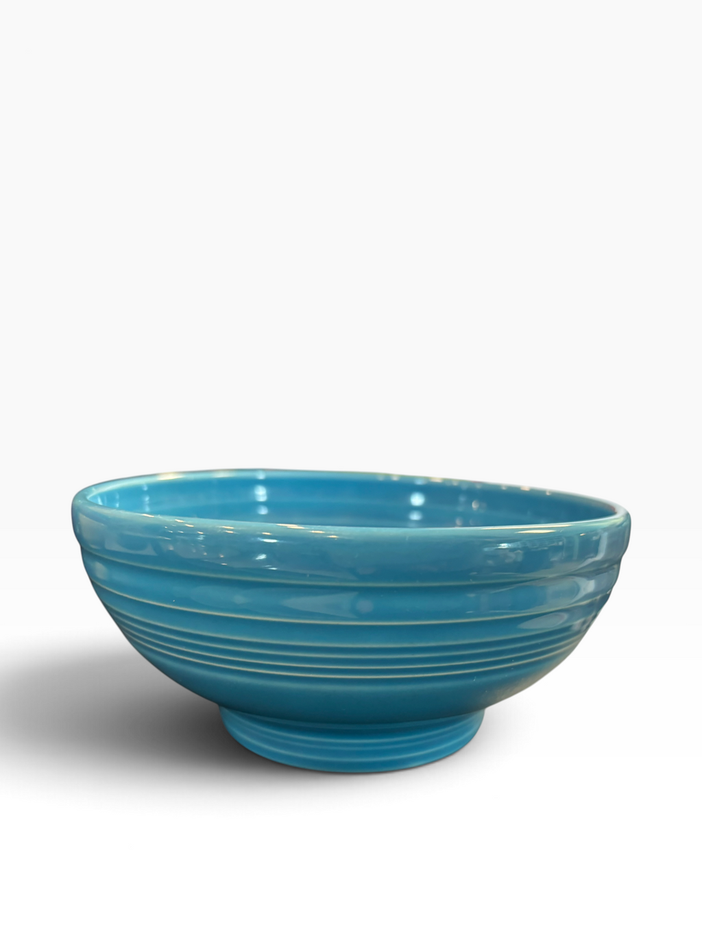 Fiesta Peacock Medium Footed Bowl 6" Rice Bowl