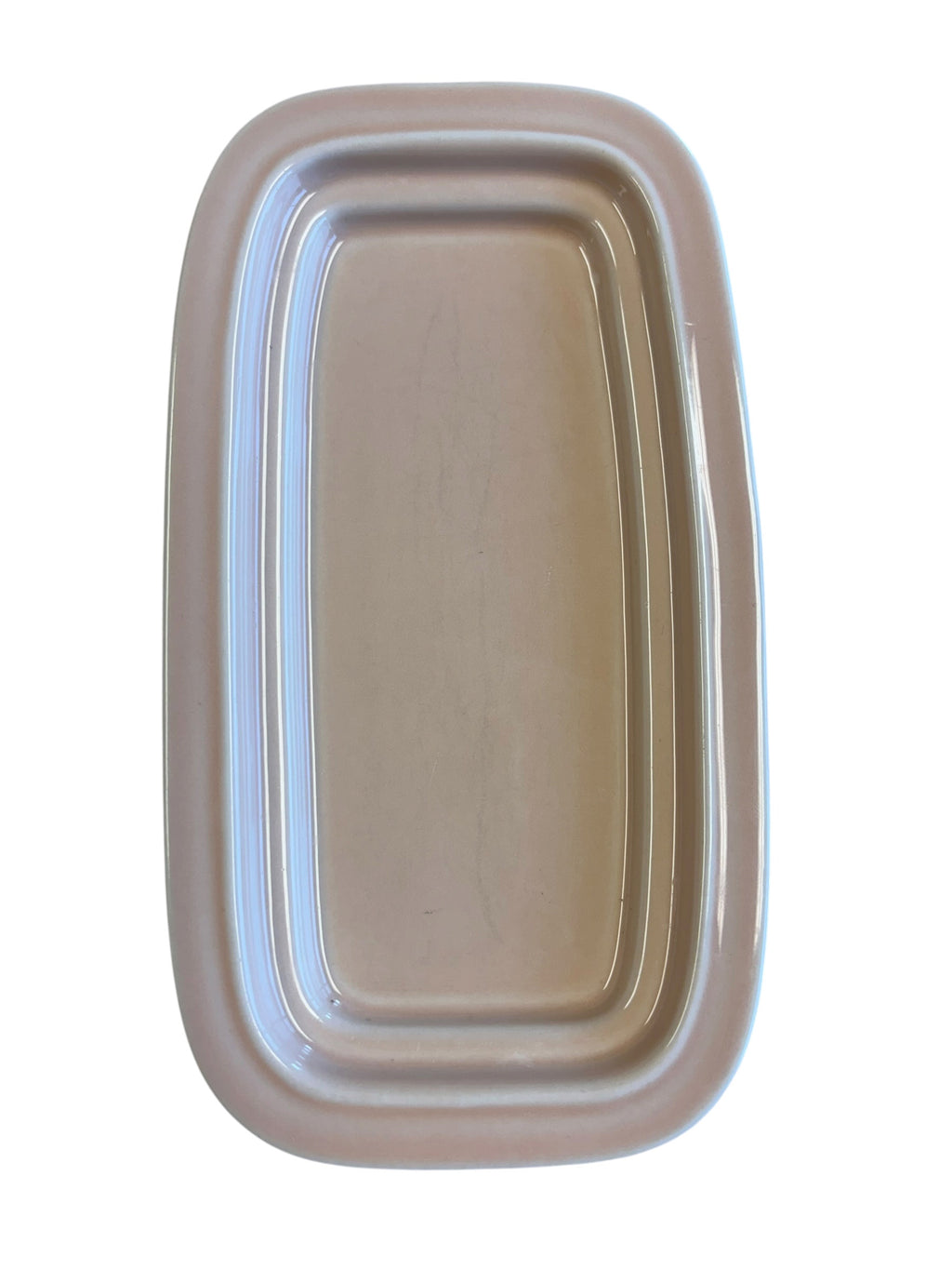 Fiesta Apricot Covered Butter Dish Small
