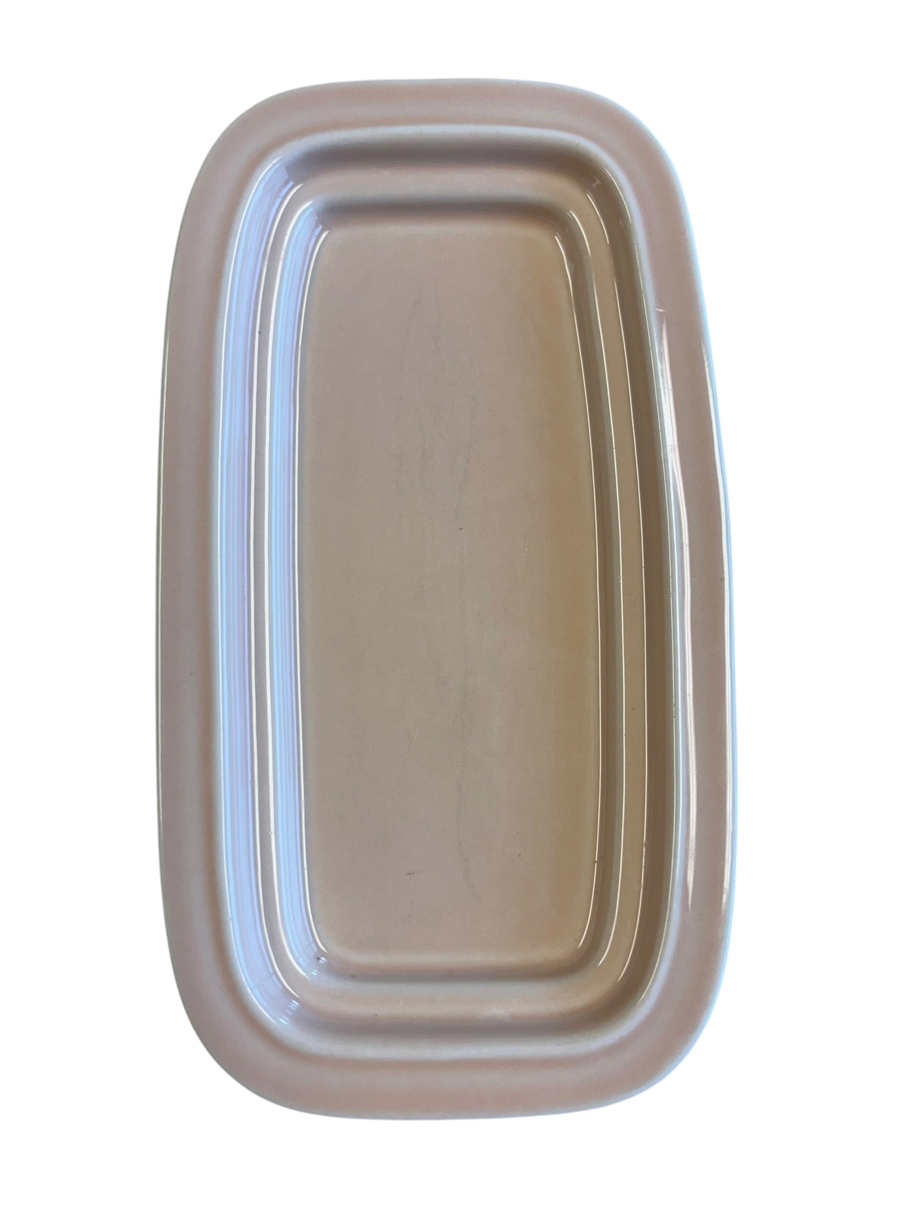 Fiesta Apricot Covered Butter Dish Small