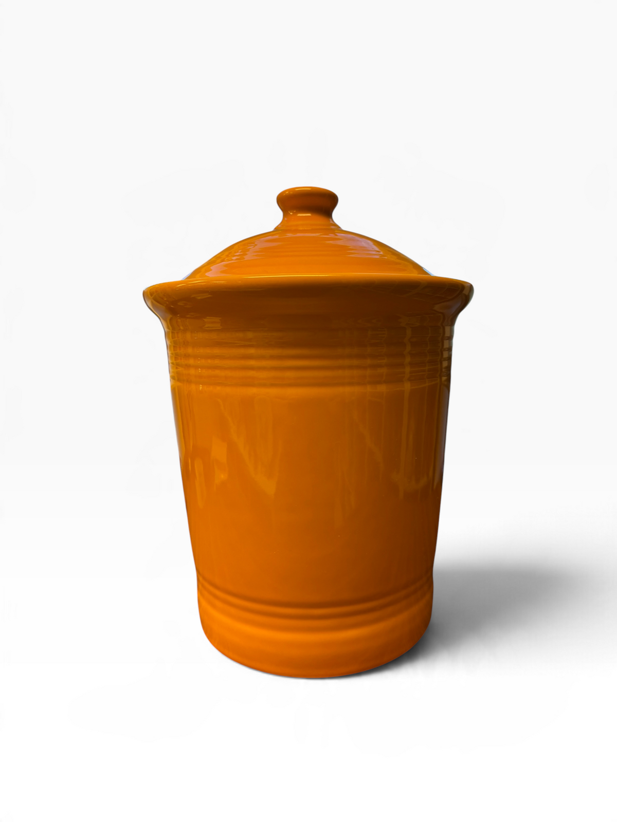 Fiesta Butterscotch Large Canister 3 Quart Canister NWT