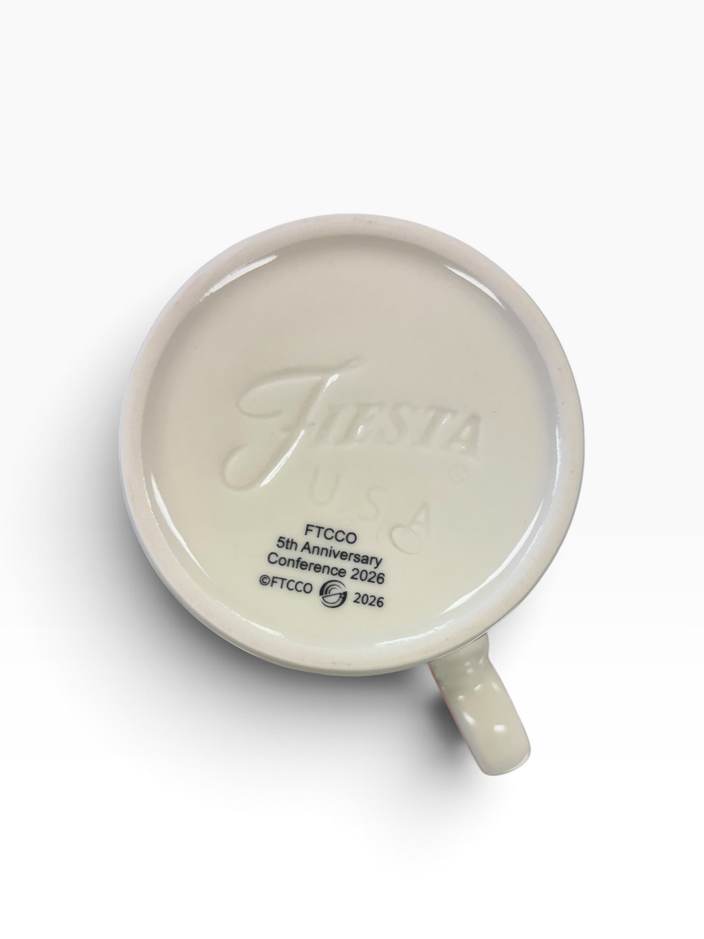 Fiesta FTCCO 2026 Constellation Ring Mug Linen Constellation Conference Exclusive