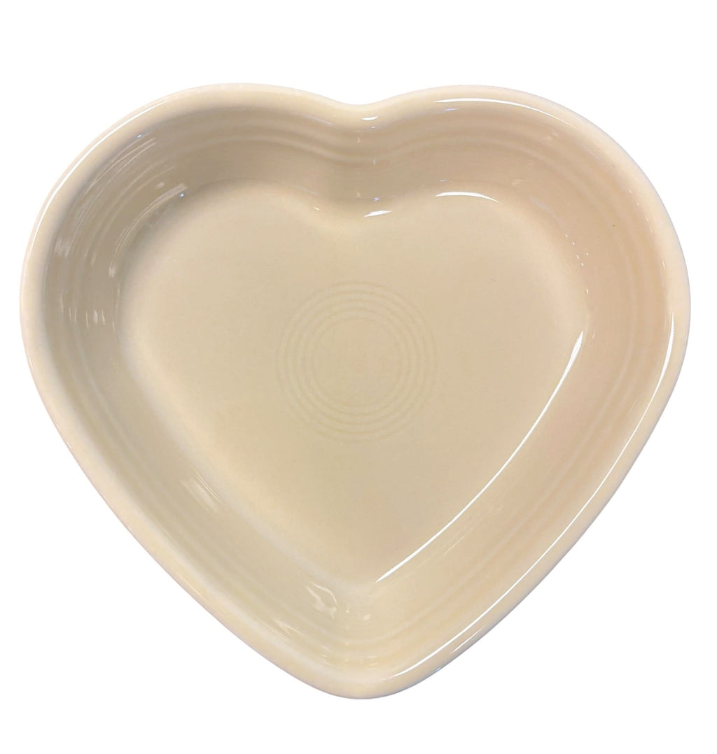Fiesta Ivory Medium Heart Bowl