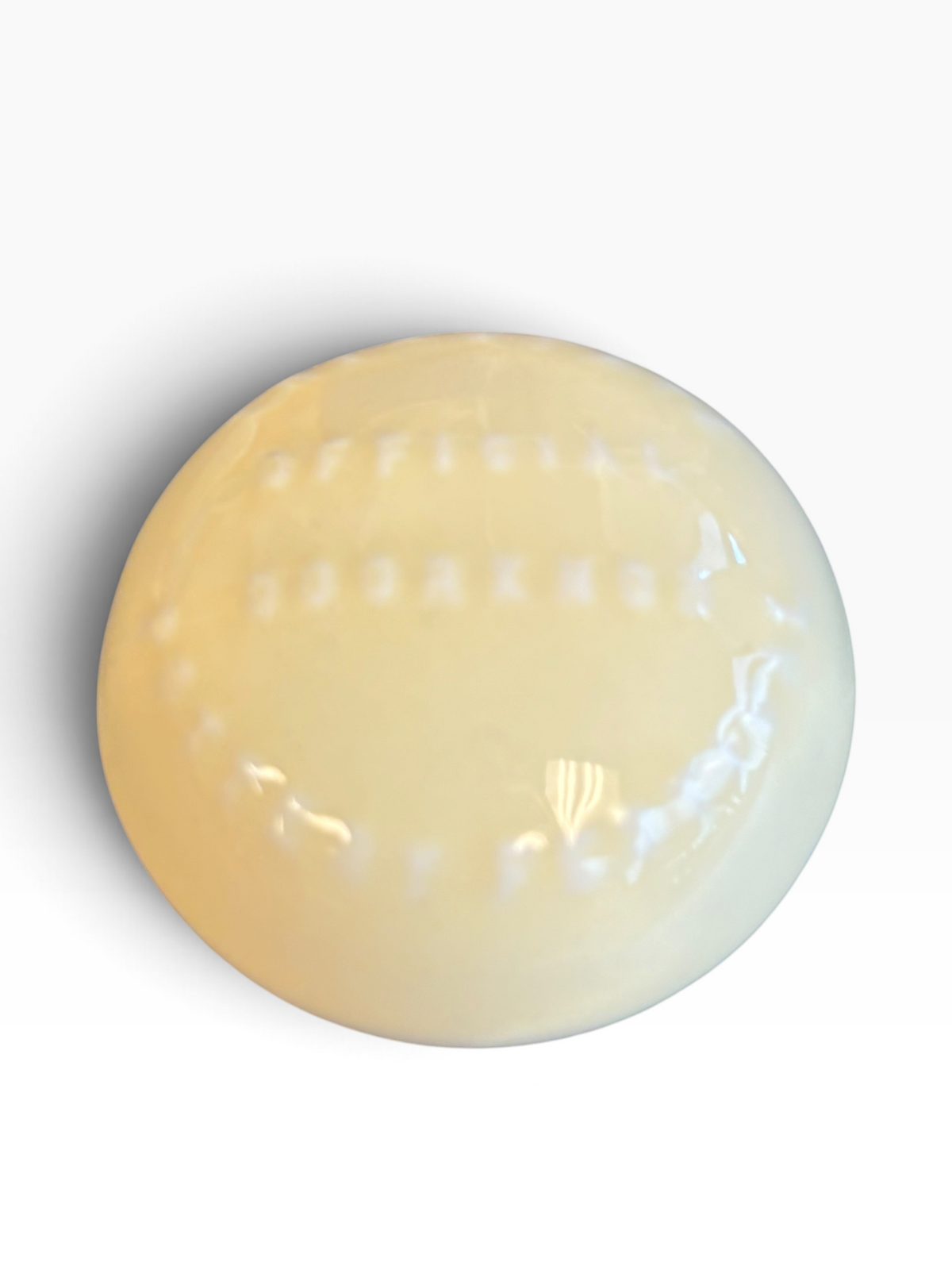 Tri-State Pottery Festival Official Doorknob in Fiesta Ivory | HLC Toss Game