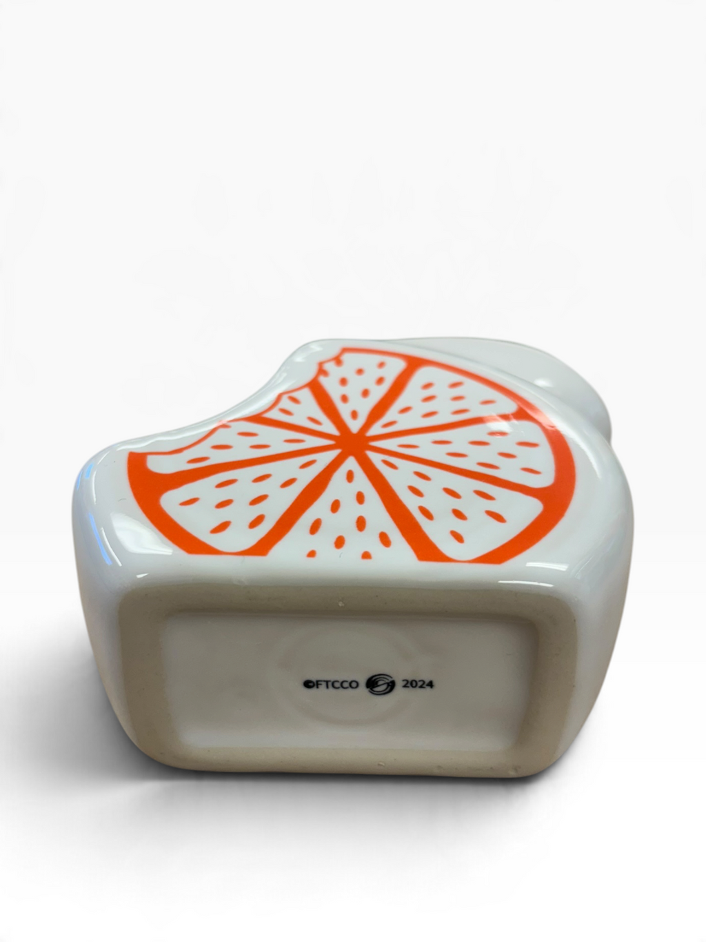 Fiesta FTCCO Citrus Orange Citrus on White Mini Disc FTCCO 2024