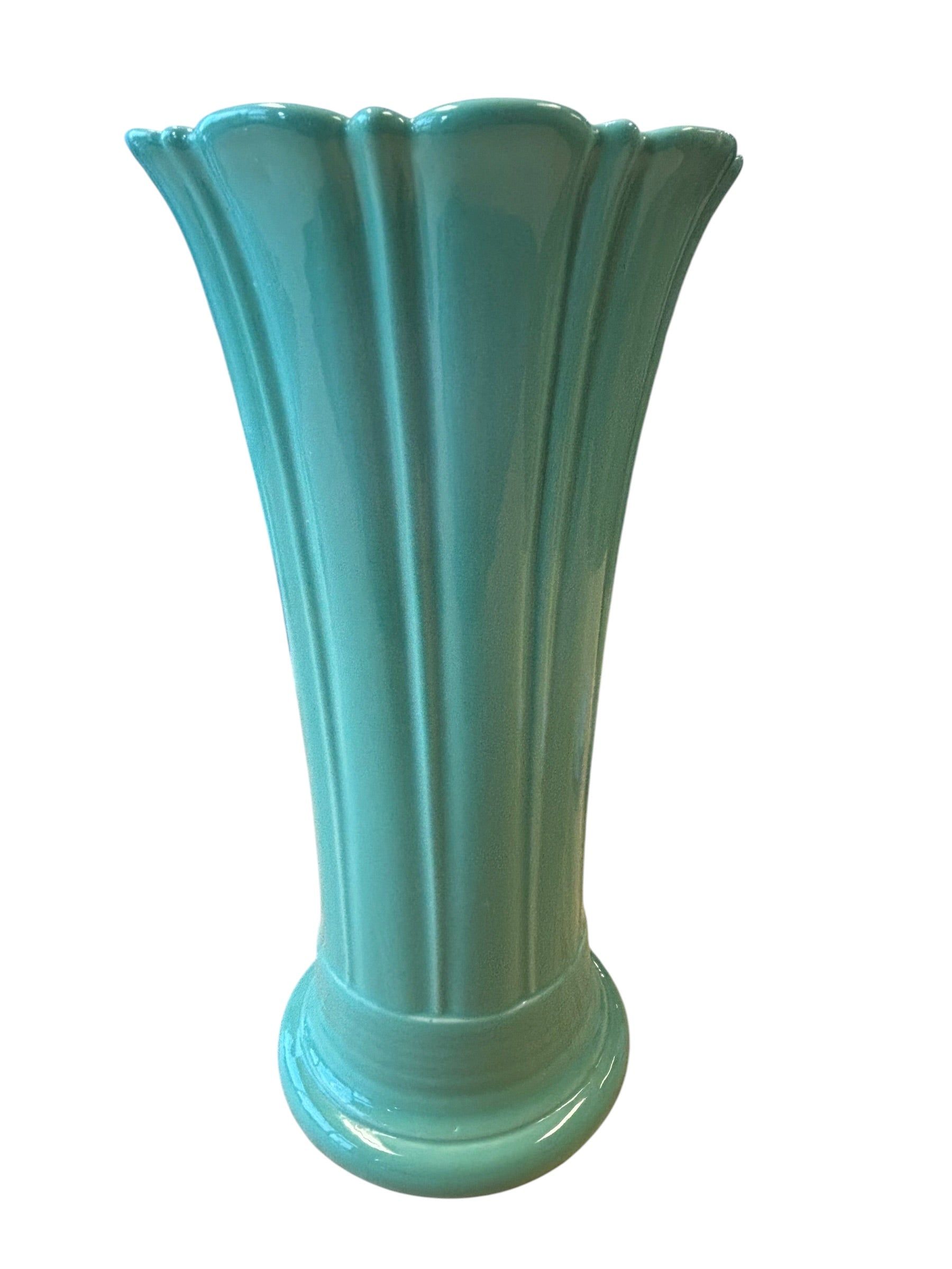 Fiesta Sea Mist Medium 9 5/8" Vase Medium Flared Vase