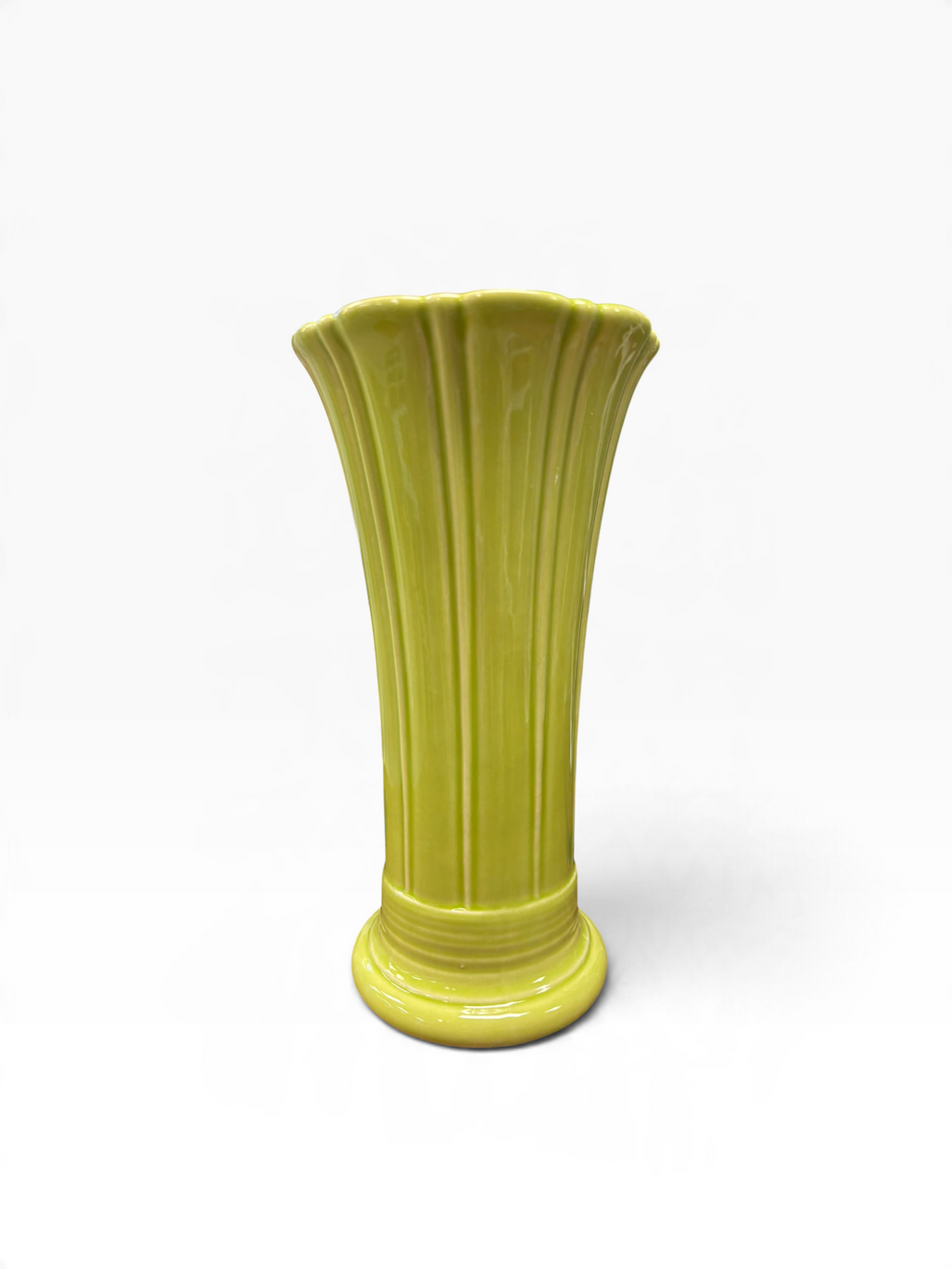 Fiesta Lemongrass Medium 9 5/8" Vase Medium Flared Vase