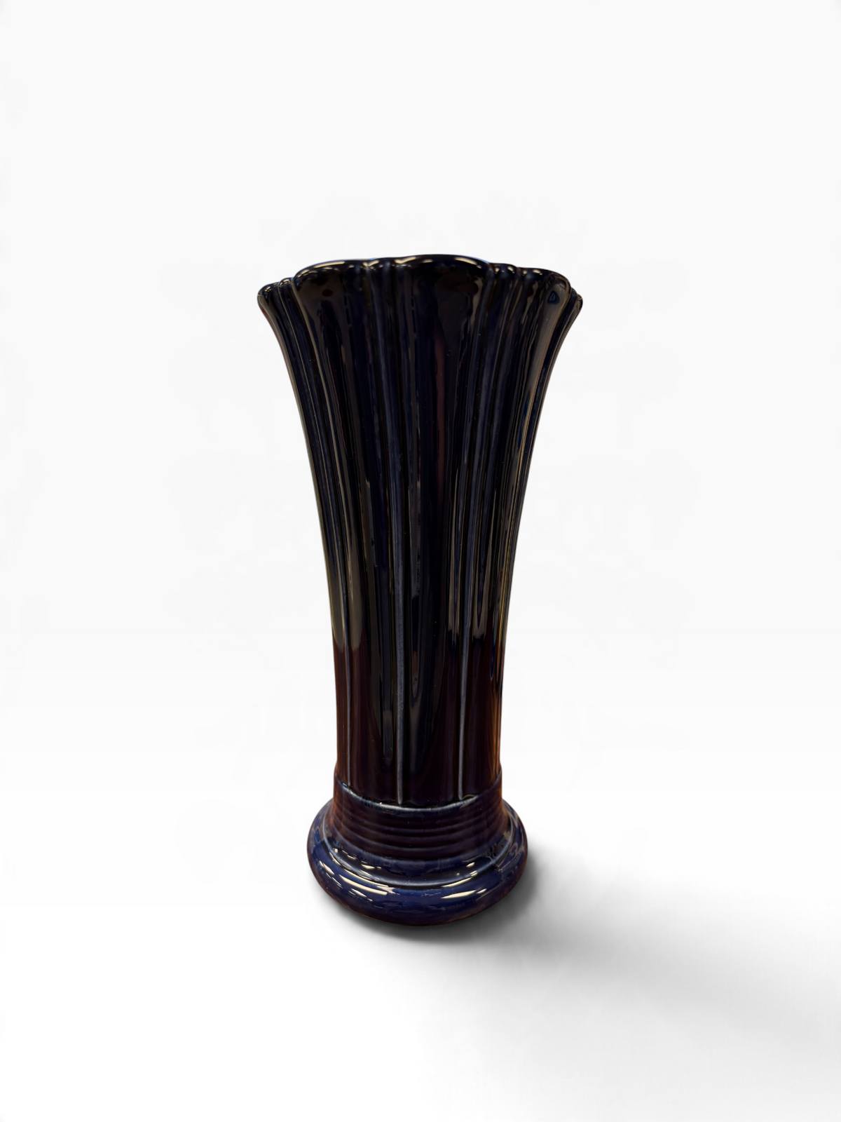 Fiesta Cobalt Medium 9 5/8" Vase Medium Flared Vase